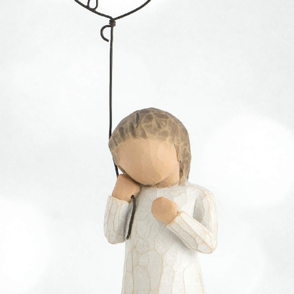 Willow Tree White Sculpture miss you